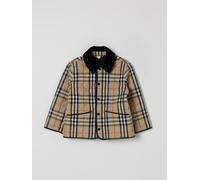 Jacket with a plaid pattern - unisex - Burberry - Light Jackets - Beige - 12 Y - Kids 12 Y