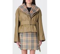 Burberry Jacket Woman color Beige - Size: 8 - female