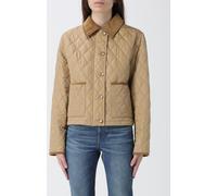 Burberry Jacket Woman color Beige - Size: L - female