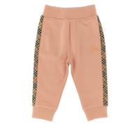 BURBERRY 'Jackson Check Tape' Joggers 18M