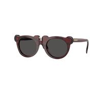 Burberry JB4355 411587 Kid Sunglasses Acetate Red Grey Round Normal