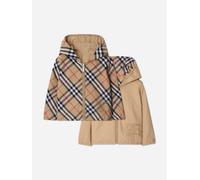 Burberry Kids Burberry Baby Boys Mini Rufus Check Reversible Jacket in Beige - Beige - 12 Mths
