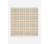 Burberry Kids Burberry Baby Check Wool Blanket in Beige (90 x 90cm) - Beige - One size