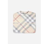 Burberry Kids Burberry Baby Wes Check Bib in Beige - Beige - One size