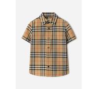 Burberry Shirt Kids color Beige - Size: 12 - male