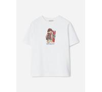 Burberry Kids Burberry Girls Cedar Ski Bear T-Shirt in White - White - 10 Yrs