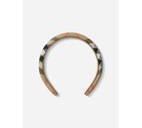 Burberry Kids Burberry Girls Classic Check Headband in Beige - Beige - One size