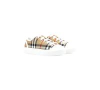 Burberry Kids Check cotton sneakers - Neutrals 30-31-32-33-34