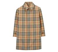 Burberry Kids checkered reversible single-breasted coat - Brown 3-4-6-8-10