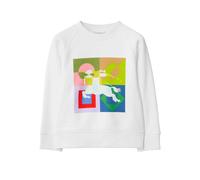 Burberry Kids EKD organic-cotton sweatshirt - White 4-6-8-10-12