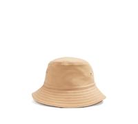 Burberry Kids embroidered-check bucket hat - Neutrals 2-3 yrs