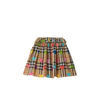Burberry Kids heart Check cotton skirt - Neutrals 12