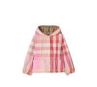 Burberry Kids reversible Check nylon hooded jacket - Pink 4-10-12