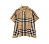 Burberry Kids reversible checked cape - Neutrals L