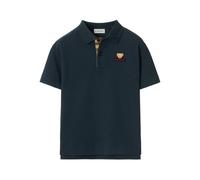 Burberry Kids Thomas Bear-embroidered polo shirt - Blue 3-10