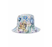 Burberry Kids Thomas Bear floral-print bucket hat - Blue 4-6-12