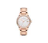 Burberry Large Check Rose Gold-Tone Mens Watch BU9004