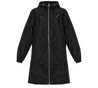 Burberry logo-plaque coat - Black 4-6-8