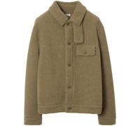 Burberry long-sleeve fleece overshirt - Green L