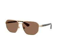 Burberry Man Sunglass BE3166 - Frame color: Light Gold, Lens color: Dark Brown