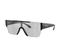 Burberry Man Sunglass BE4291 - Frame color: Black, Lens color: Light Grey Tampo Silver
