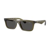 Burberry Man Sunglass BE4475U - Frame color: Matte Green, Lens color: Dark Grey