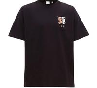 Burberry Mens 1856 Logo Black T-Shirt - Size X-Small