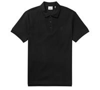 Burberry Mens Branded Circle Logo Black Polo Shirt Cotton - Size Large