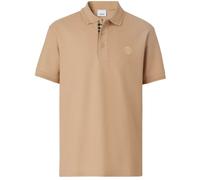 Burberry Mens Branded Circle Logo Camel Beige Polo Shirt - Size Large