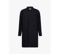 Burberry Mens Burberry Camden Mid Car Cotton Trench Coat Black 42