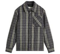 Burberry Men's Wadded Check Overshirt Indigo Ip Check