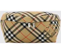 Burberry Mini Bum Bag in Vintage Check Polyester with EKD Logo