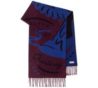 Burberry Mirrored Horse cashmere scarf OS