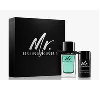 BURBERRY MR. BURBERRY 100ML EAU DE TOILETTE SPRAY & 75ML DEODORANT STICK