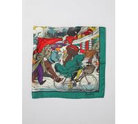 Burberry Neck Scarf Woman color Green - Size: OS - female