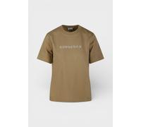 Burberry Paisley Print Logo Cotton T Shirt Teddy Brown - S
