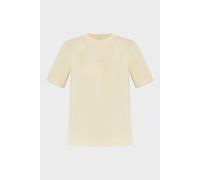 Burberry Paisley Print Logo T Shirt Candle Beige - L