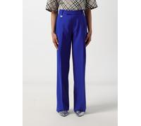 Burberry Pants Woman color Blue - Size: 8 - female