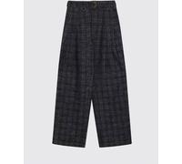 Burberry Pants Woman color Indigo - Size: 28 - female