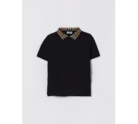 Burberry Polo Shirt Kids color Black - Size: 3 - male