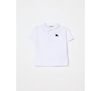 Burberry Polo Shirt Kids color White - Size: 6M - male