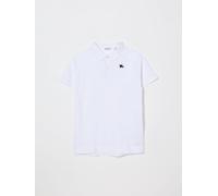 Burberry Polo Shirt Kids color White - Size: 8 - male