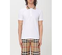 Burberry Polo Shirt Men color White - Size: XS - male