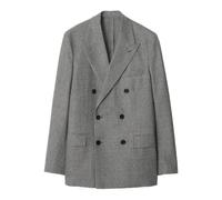 Burberry puppytooth check double-breasted jacket - Grey 50
