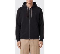 Burberry Relaxed Fit Cotton Zip-Up Hoodie with EKD Logo - Size: M - male