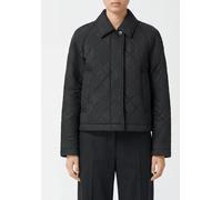 Burberry Short Nylon Down Jacket with Classic Collar and Concealed Fastening - Size: L - female