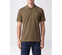 Burberry Short-Sleeved Cotton Polo Shirt with Embroidered EKD Logo - Size: M - male