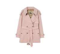 Burberry short tropical gabardine Fitzrovia trench coat - Pink 8