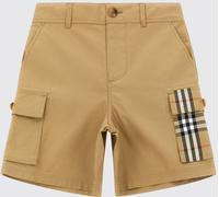 Burberry Shorts Kids color Beige - Size: 10 - male