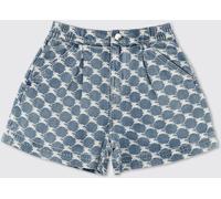 Burberry Shorts Kids color Blue - Size: 10 - female